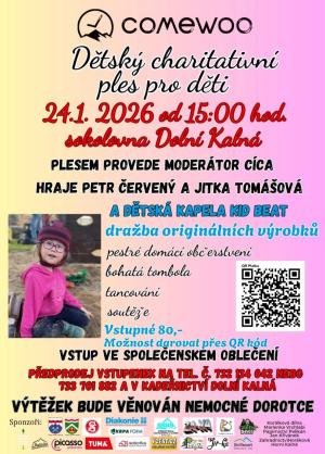 Dětský charitativní ples pro děti