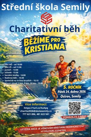 Pozvánka charitativní běh Semily